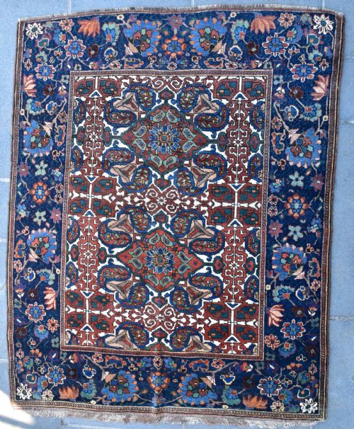 antique afshar tribal rug 200x158 cm - CATEGORY: ANTIQUE RUGS - DATED 1910