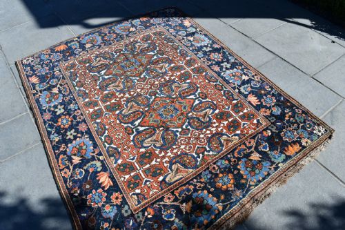 ANTIQUE AFSHAR TRIBAL RUG 200X158 CM - ADDITIONAL PHOTO 1