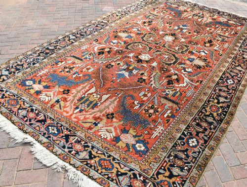 HERIZ CARPET WITH ALLOVER DESIGN 338X220 - ADDITIONAL PHOTO 1