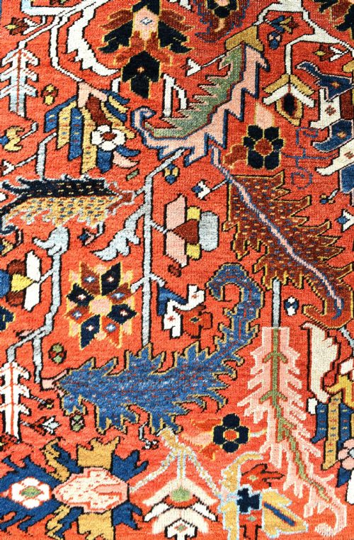 HERIZ CARPET WITH ALLOVER DESIGN 338X220 - ADDITIONAL PHOTO 2
