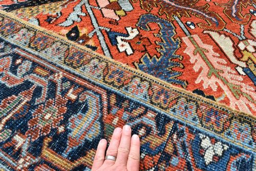 HERIZ CARPET WITH ALLOVER DESIGN 338X220 - ADDITIONAL PHOTO 3