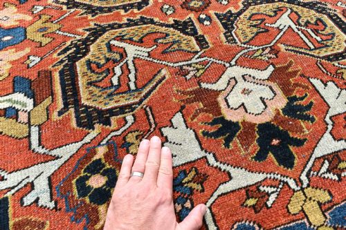 HERIZ CARPET WITH ALLOVER DESIGN 338X220 - ADDITIONAL PHOTO 6