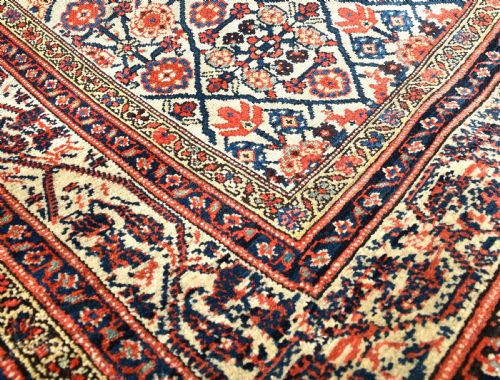 ANTIQUE NORTH WEST PERSIAN KELLEH CARPET 477X143 CM - ADDITIONAL PHOTO 6