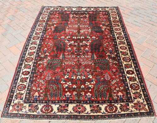 ANTIQUE BAKTIARI RUG 220X155 - ADDITIONAL PHOTO 1
