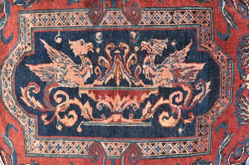 ANTIQUE KARABAGH RUG 183X118 CM - ADDITIONAL PHOTO 1