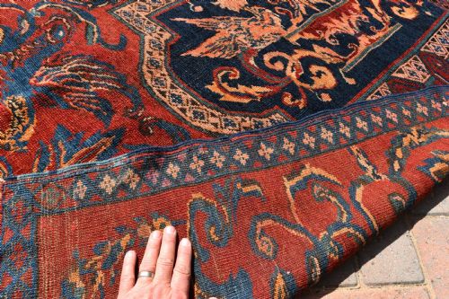 ANTIQUE KARABAGH RUG 183X118 CM - ADDITIONAL PHOTO 2