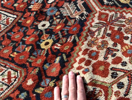 ANTIQUE KHAMSEH CARPET 298X145 CM - ADDITIONAL PHOTO 10