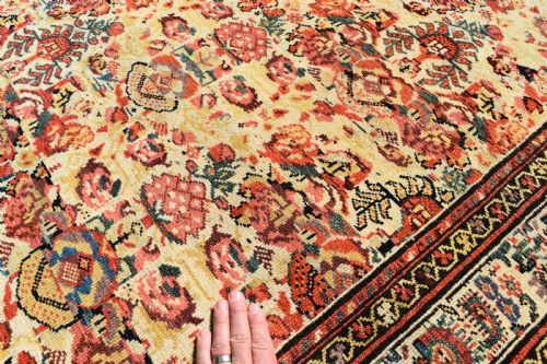 FINE ANTIQUE MALYOR RUG 186 X116 - ADDITIONAL PHOTO 3