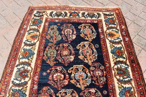 ANTIQUE QASGAI SMALL RUG 128X94 CM - ADDITIONAL PHOTO 3