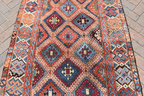 ANTIQUE ANATOLIAN SARKISLA RUG 202X106 CM - ADDITIONAL PHOTO 3