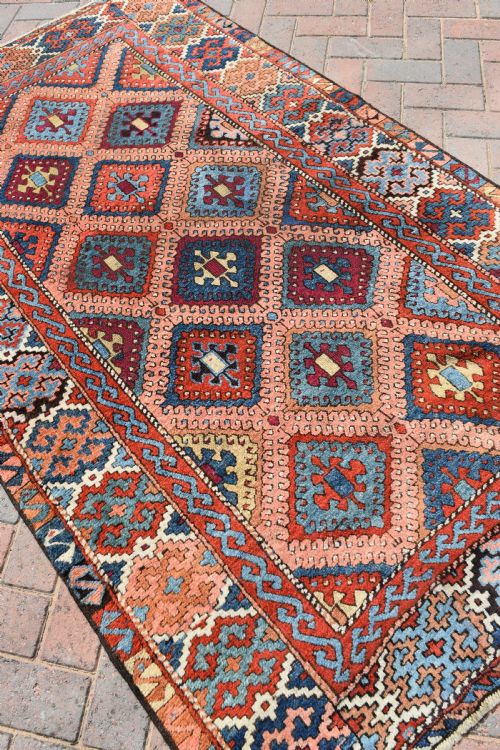 ANTIQUE ANATOLIAN SARKISLA RUG 202X106 CM - ADDITIONAL PHOTO 12