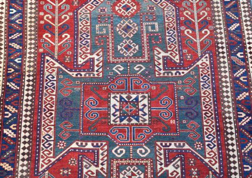 ANTIQUE SEWEN KAZAK RUG 240X183 CM - ADDITIONAL PHOTO 2