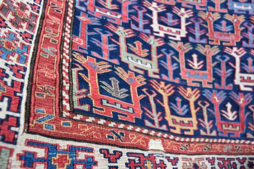 FINE ANTIQUE SHASSAVA SADDLE BAG CIRCA 1870 - ADDITIONAL PHOTO 2