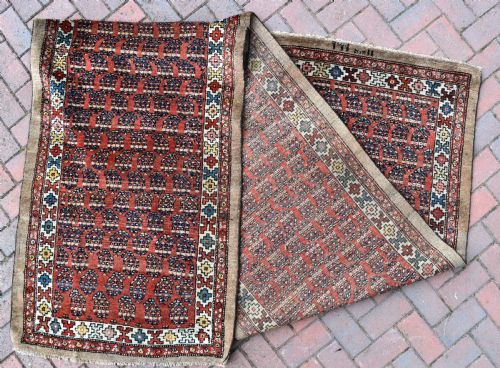 narrow hamadan runner - CATEGORY: ANTIQUE RUGS - DATED 1900
