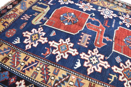 FINE ANTIQUE KARAGASHLI VILLAGE RUG 130X109 CM - ADDITIONAL PHOTO 2