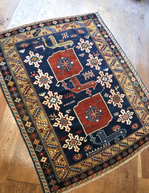FINE ANTIQUE KARAGASHLI VILLAGE RUG 130X109 CM - ADDITIONAL PHOTO 3