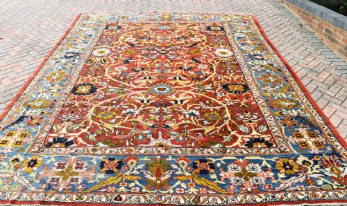 ANTIQUE MAHAL CARPET 384X298 CM - ADDITIONAL PHOTO 1