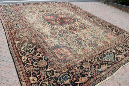 OVERSIZE ANTIQUE FERAHAN CARPET 490X377 CM - ADDITIONAL PHOTO 2