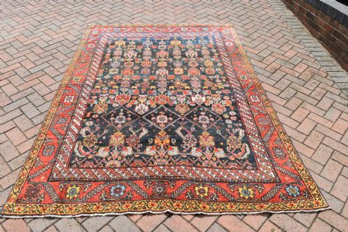 an old mahal carpet 253x179 cm - CATEGORY: ANTIQUE RUGS - DATED 1920