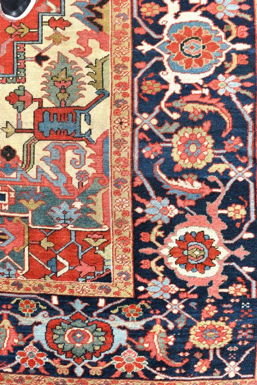 FINE ANTIQUE HERIZ CARPET 347X261 CM - ADDITIONAL PHOTO 3