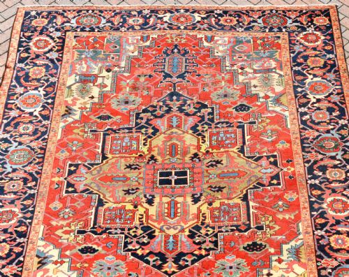 FINE ANTIQUE HERIZ CARPET 347X261 CM - ADDITIONAL PHOTO 6