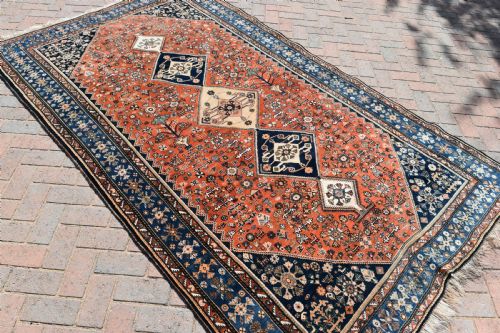 OLD ABEDEH SMALL CARPET 283X160CM - ADDITIONAL PHOTO 1