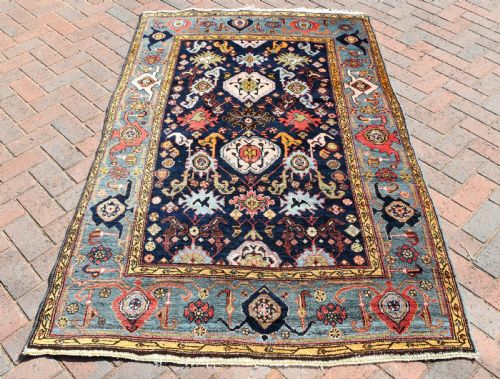 antique bijar rug 203x126cm - CATEGORY: ANTIQUE RUGS - DATED 1900