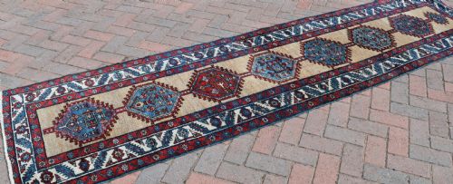 OLD HAMADAN NARROW RUNNER 310X84CM - ADDITIONAL PHOTO 3