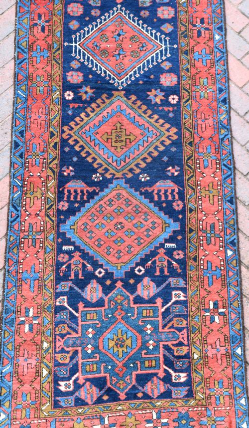 ANTIQUE KARAJA RUNNER 445 X 96CM - ADDITIONAL PHOTO 1
