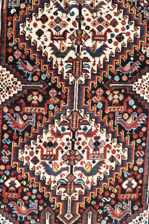 ANTIQUE KHAMSEH NARROW RUNNER 307 X 74 CM - ADDITIONAL PHOTO 1