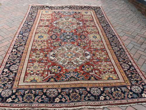 old mahal small carpet 313 x 200 cm - CATEGORY: ANTIQUE RUGS - DATED 1920
