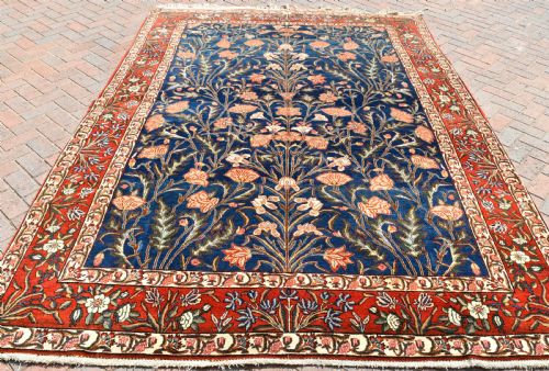 fine old qum carpet 310x222 cm - CATEGORY: ANTIQUE RUGS - DATED 1930