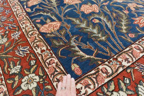 FINE OLD QUM CARPET 310X222 CM - ADDITIONAL PHOTO 1