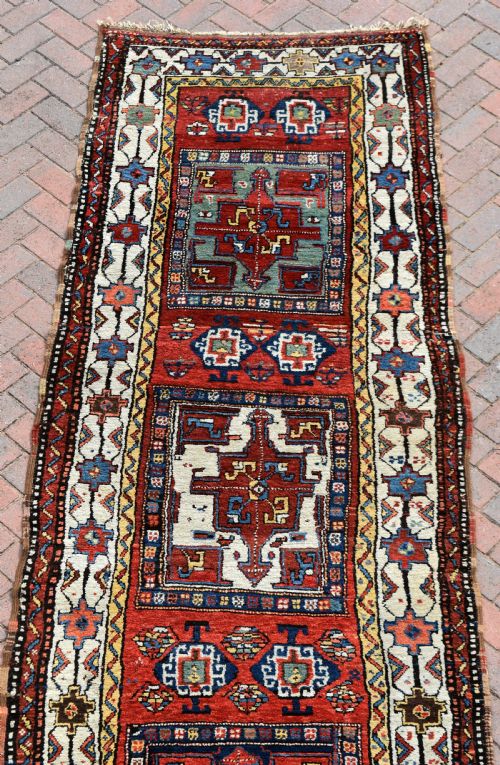 RARE SHASSAVAN LONG RUG 382X216CM - ADDITIONAL PHOTO 8