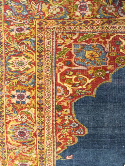 FINE ANTIQUE SULTANABAD SMALL CARPET 305X230CM - ADDITIONAL PHOTO 3