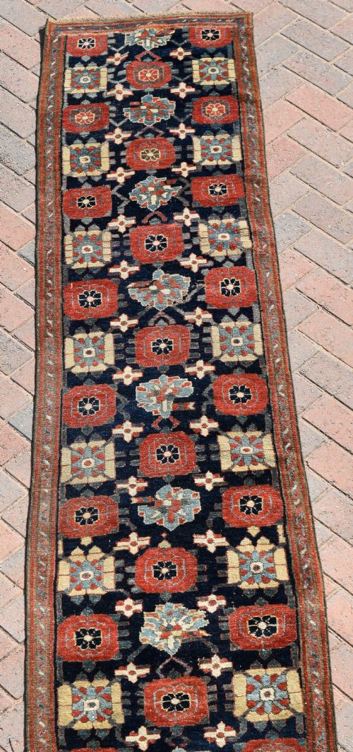 EARLY KURDISH NARROW RUNNER 402X65CM - ADDITIONAL PHOTO 3