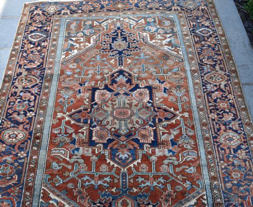 ANTIQUE HERIZ RUG 197X143CM - ADDITIONAL PHOTO 2