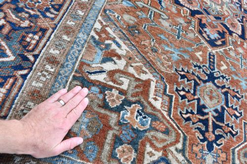 ANTIQUE HERIZ RUG 197X143CM - ADDITIONAL PHOTO 3