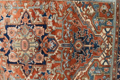 ANTIQUE HERIZ RUG 197X143CM - ADDITIONAL PHOTO 8