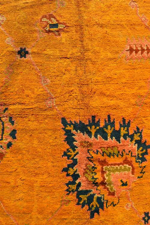 A VERY LARGE ANTIQUE USHAK CARPET 505X394CM - ADDITIONAL PHOTO 3
