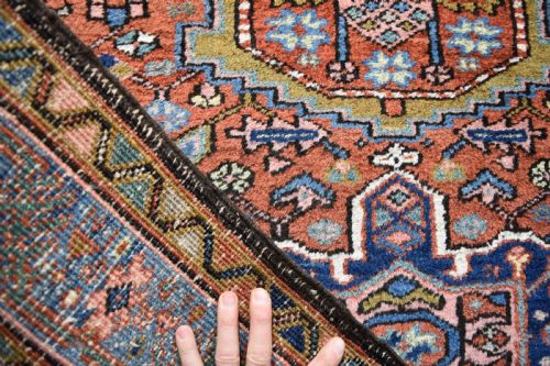 ANTIQUE HERIZ SMALL RUG 137X109CM - ADDITIONAL PHOTO 1