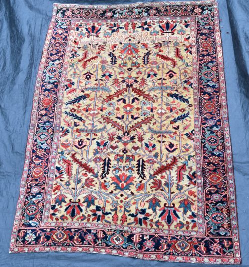antique small format heriz carpet 293x187cm - CATEGORY: ANTIQUE RUGS - DATED 1920