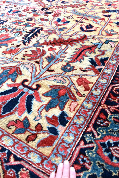 ANTIQUE SMALL FORMAT HERIZ CARPET 293X187CM - ADDITIONAL PHOTO 4