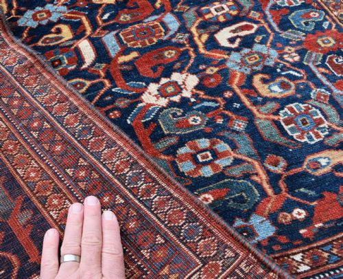 VERY FINE NARROW KHAMSEH RUNNER 377X89 CM - ADDITIONAL PHOTO 2
