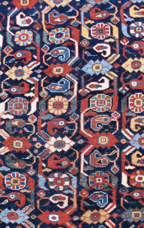 VERY FINE NARROW KHAMSEH RUNNER 377X89 CM - ADDITIONAL PHOTO 3