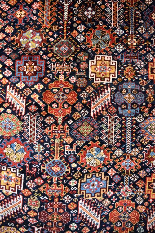 A VERY FINE ANTIQUE SHEKARLU TRIBAL CARPET 257X203 CM - ADDITIONAL PHOTO 1