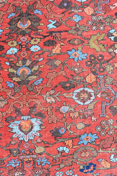 AN ANTIQUE FERAHAN CARPET 332X229 CM - ADDITIONAL PHOTO 1