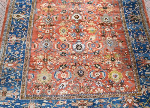 ANTIQUE OVERSIZE ZIEGLER CARPET 491X408 CM - ADDITIONAL PHOTO 9