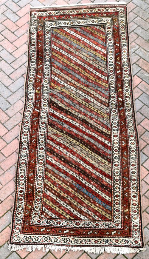 antique north west persian long rug 250x110cm - CATEGORY: ANTIQUE RUGS - DATED 1900