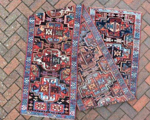 a very narrow veramin runner 348x58 cm - CATEGORY: ANTIQUE RUGS - DATED 1890